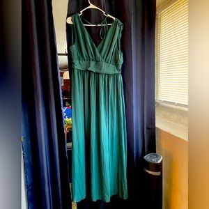 Green dress
